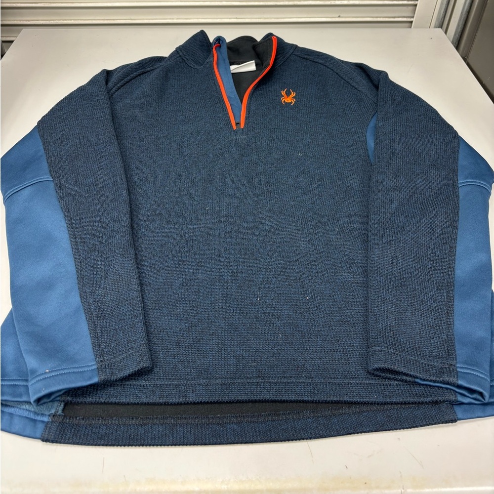 Mens spyder quarter zip